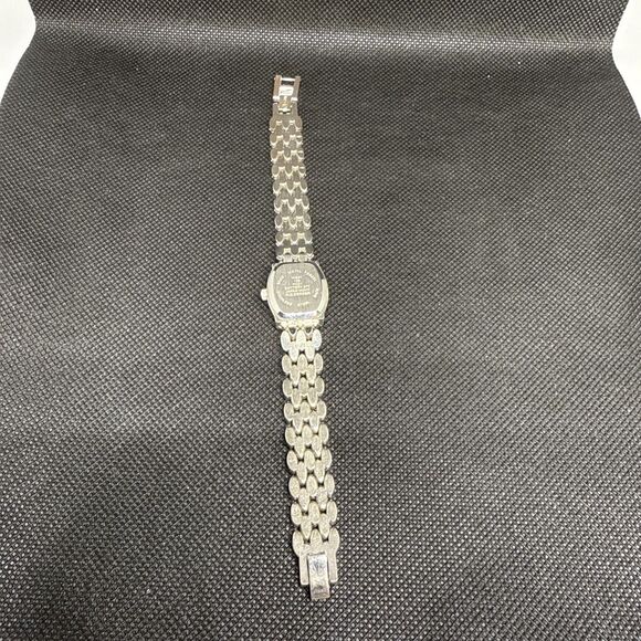 M.Z. Berger Marcasite Women’s Quartz Watch Silver Tone MOP Dial Bracelet main image 10